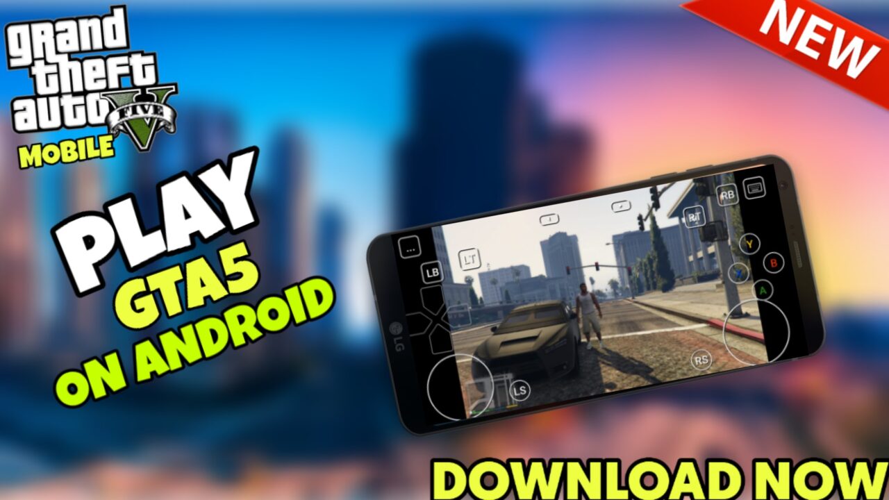 GTA V ON ANDROID💥100% real gta v on mobile💥how to download gta v on  android.play gta 5 on android💥 