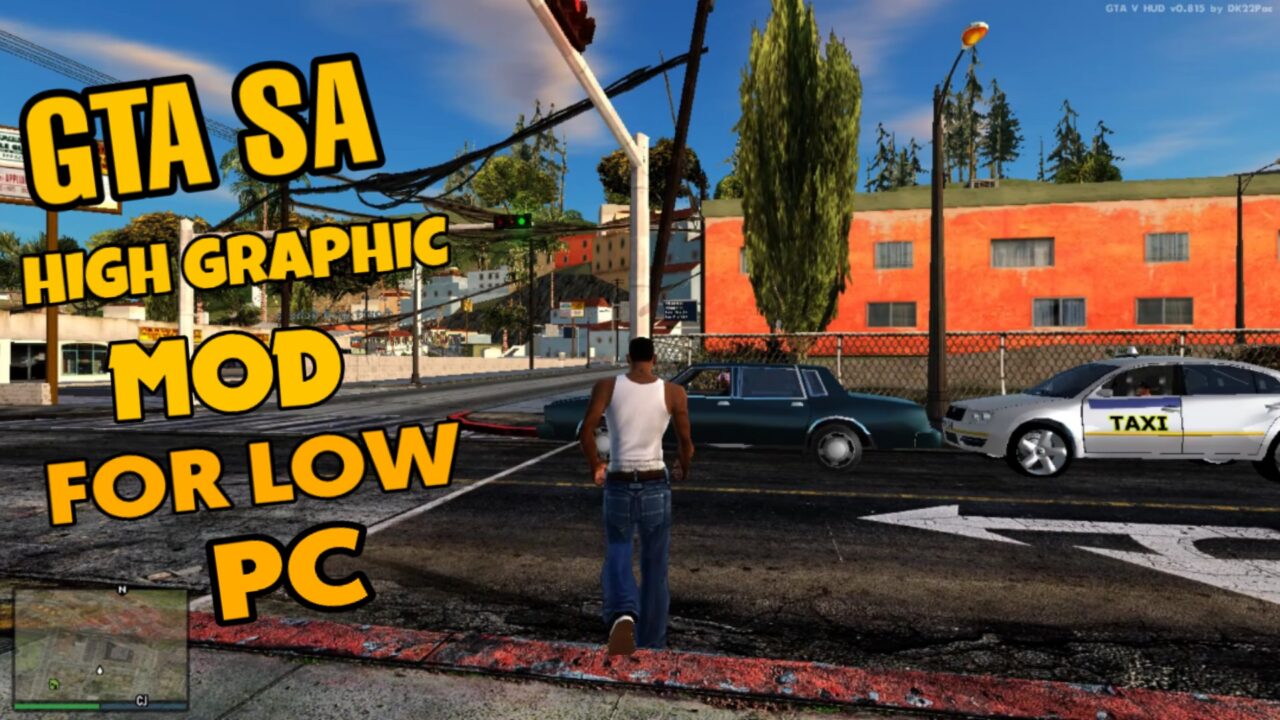 🎮 Best Ever GTA San Andreas Mod with High Graphics,All mission skipped and  All Cheats 🤑 Mediafire 